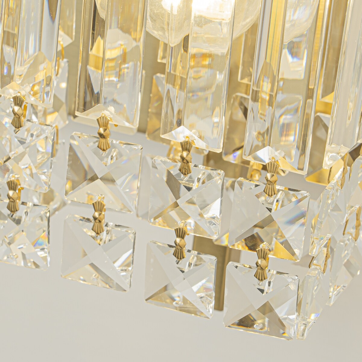 Éclairage de salle de bain moderne et glamour à 3 lumières, applique murale en cristal pour miroir