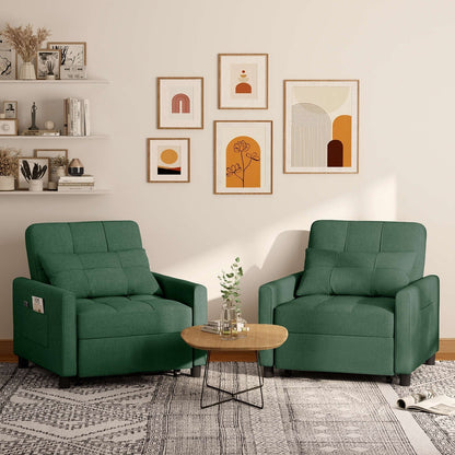 Canapé-lit convertible 3-en-1, canapé-lit escamotable, lit pliant convertible pour salon.