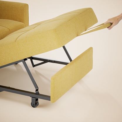 Canapé-lit convertible 3-en-1, canapé-lit escamotable, lit pliant convertible pour salon.