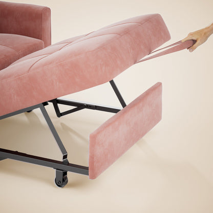 Canapé-lit convertible 3-en-1, canapé-lit escamotable, lit pliant convertible pour salon.