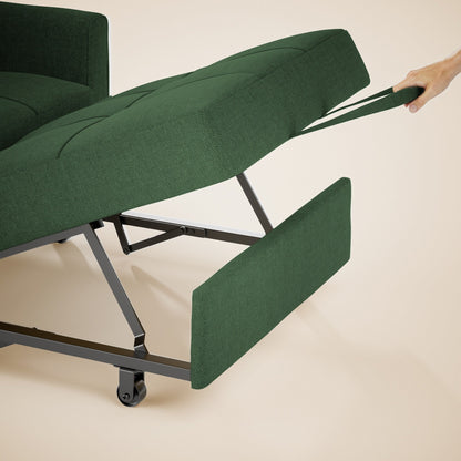 Canapé-lit convertible 3-en-1, canapé-lit escamotable, lit pliant convertible pour salon.