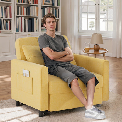 Canapé-lit convertible 3-en-1, canapé-lit escamotable, lit pliant convertible pour salon.