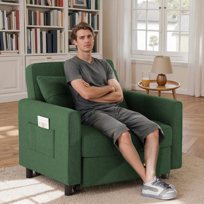 Canapé-lit convertible 3-en-1, canapé-lit escamotable, lit pliant convertible pour salon.