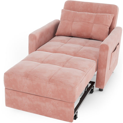 Canapé-lit convertible 3-en-1, canapé-lit escamotable, lit pliant convertible pour salon.