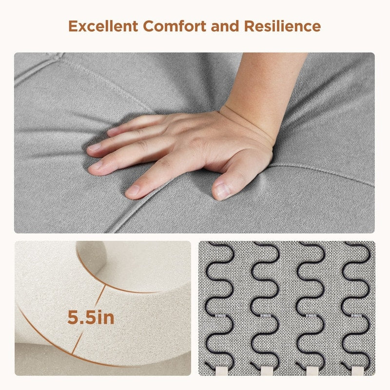 Canapé-lit convertible 3-en-1, canapé-lit escamotable, lit pliant convertible pour salon.