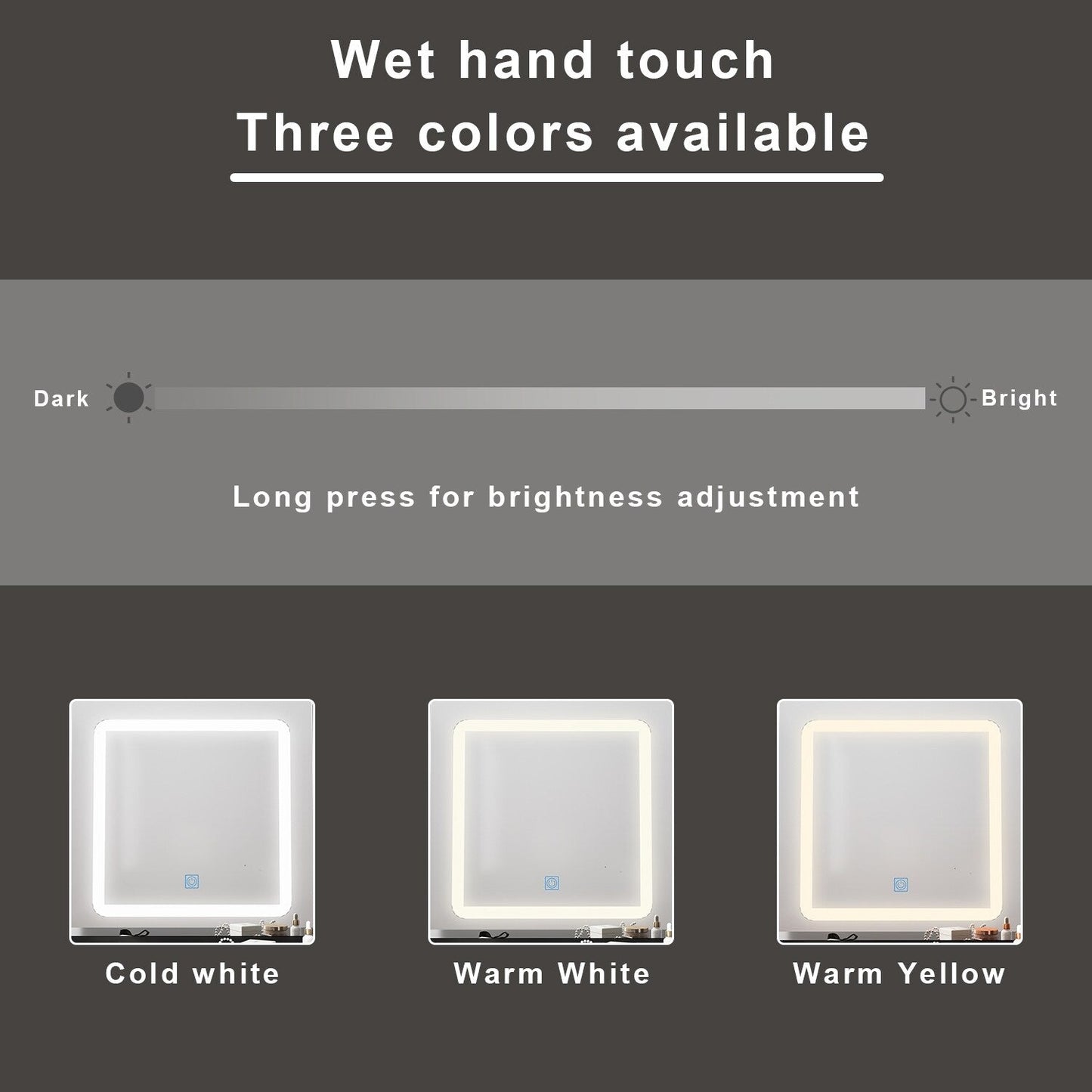 Ensemble coiffeuse et miroir de maquillage de 99,5 cm de large avec tabouret et miroir pour chambre.