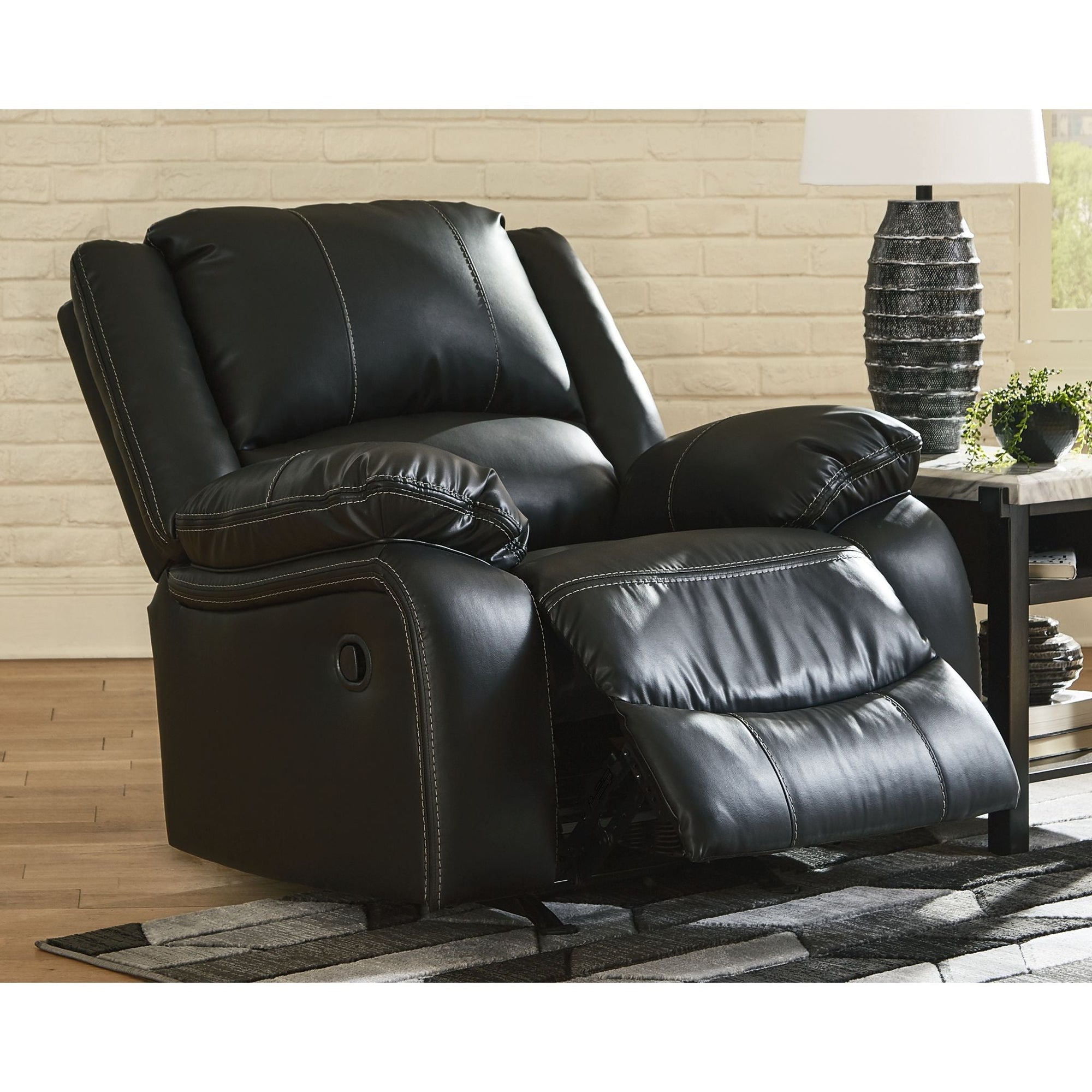 Fauteuil inclinable à bascule Calderwell - Noir