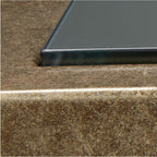 Table d'appoint Cloverty - Finition or vieilli