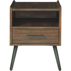 Table d'appoint Calmoni - Marron