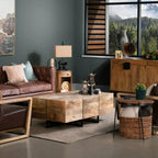 Table basse Brennon - Marron