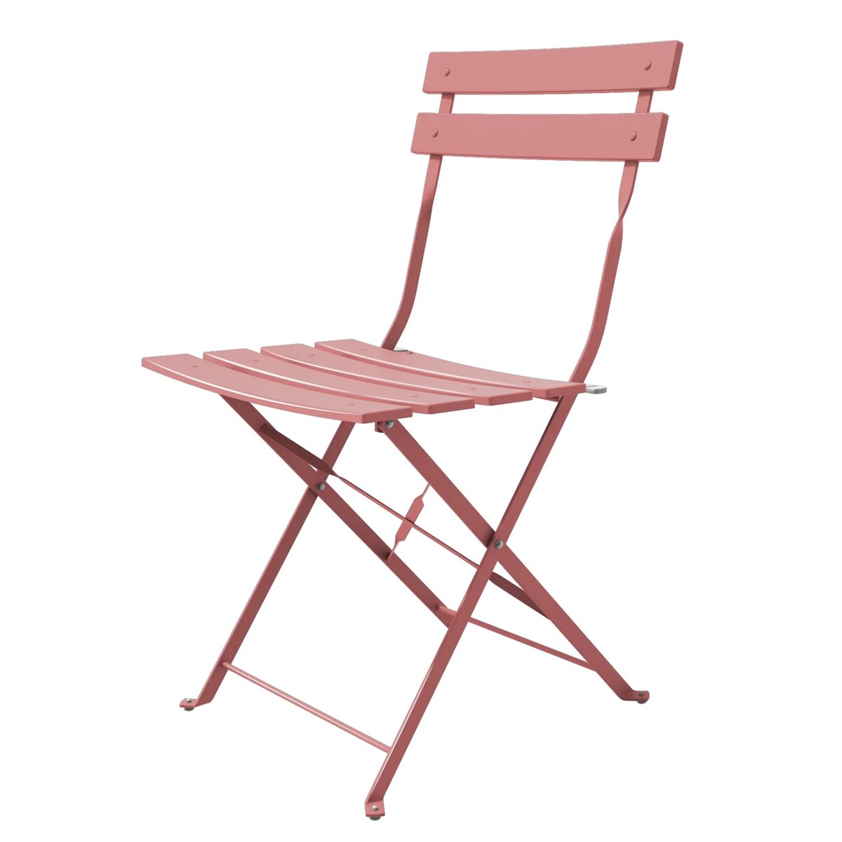 Ensemble de bistro pliable en métal 3 pièces, ensemble de conversation résistant aux intempéries pour l'intérieur et l'extérieur, pour patio, jardin, cour.