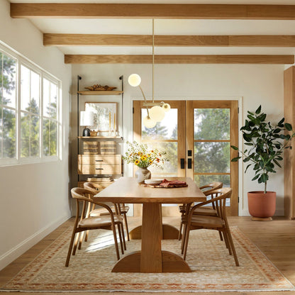 Suspension moderne simple en forme de sputnik à 4 lumières, couleur or, pour îlot de cuisine/salle à manger - 130,5 cm L x 28 cm P x 15 cm H