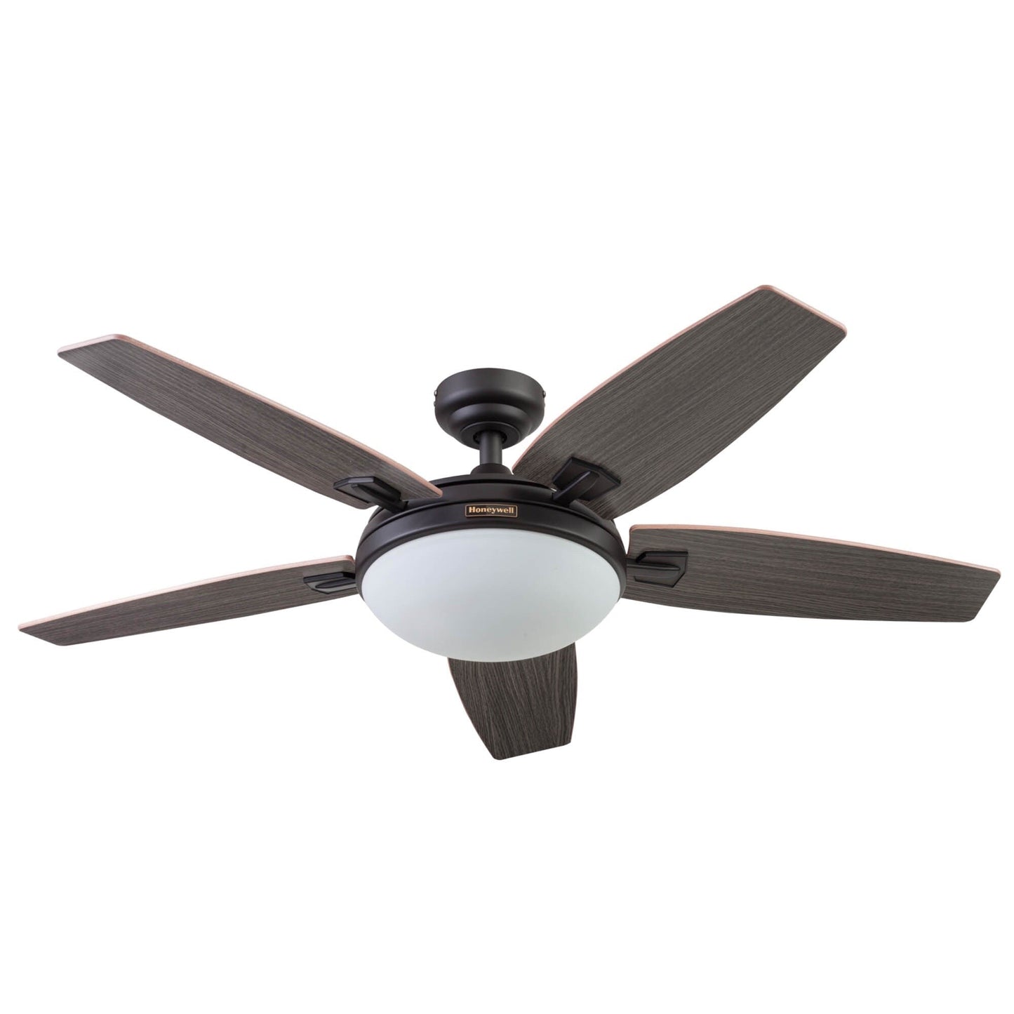 Ventilateur de plafond Honeywell Carmel 48 pouces avec éclairage intégré et télécommande