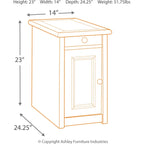 Table d'appoint Bolanburg - Bicolore