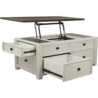 Table basse Bolanburg - Bicolore
