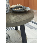 Table d'appoint Brennegan - Gris/Noir