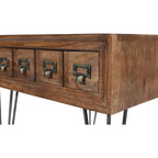 Table basse américaine vintage - Marron moyen