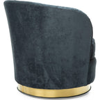 Chaise pivotante Allison - Capri Blueberry