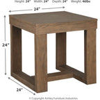 Table d'appoint Cariton - Gris