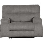 Fauteuil inclinable électrique Coombs à siège large - Anthracite