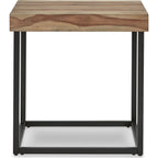 Table d'appoint Bellwick - Naturel/Noir
