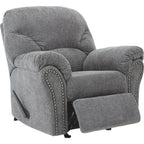 Fauteuil inclinable à bascule Allmaxx - Étain