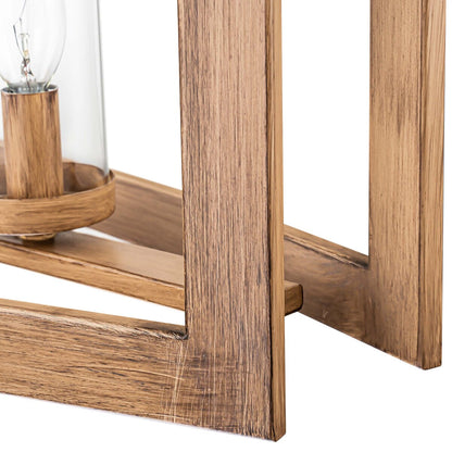 Suspension rectangulaire en verre vintage à 5 lumières, style industriel moderne du milieu du siècle, pour îlot de cuisine.