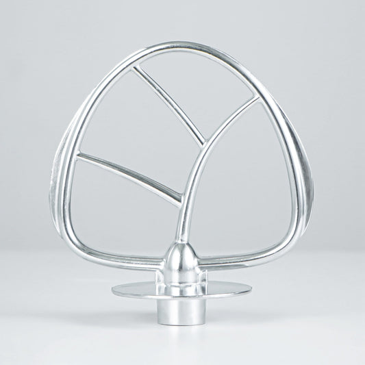 Robot pâtissier sur socle moderne à 5,5 quarts de capacité, 6 vitesses et tête inclinable.