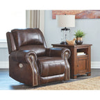 Fauteuil inclinable électrique Buncrana - Chocolat