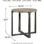 Table d'appoint Dalenville - Gris