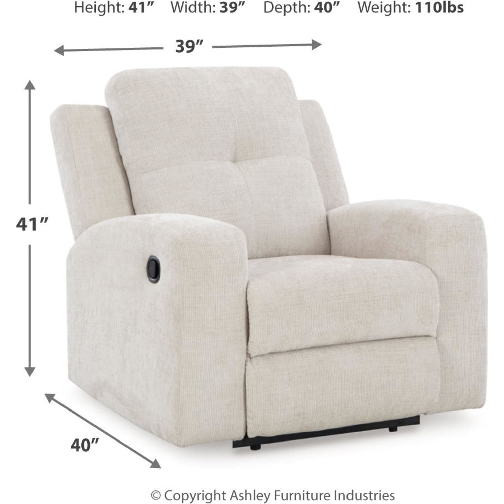 Fauteuil inclinable Danum