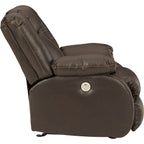 Fauteuil inclinable électrique à bascule Denoron - Chocolat