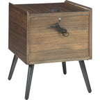 Table d'appoint Calmoni - Marron