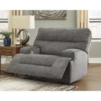 Fauteuil inclinable électrique Coombs à siège large - Anthracite