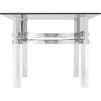 Table basse Braddoni - Finition chromée