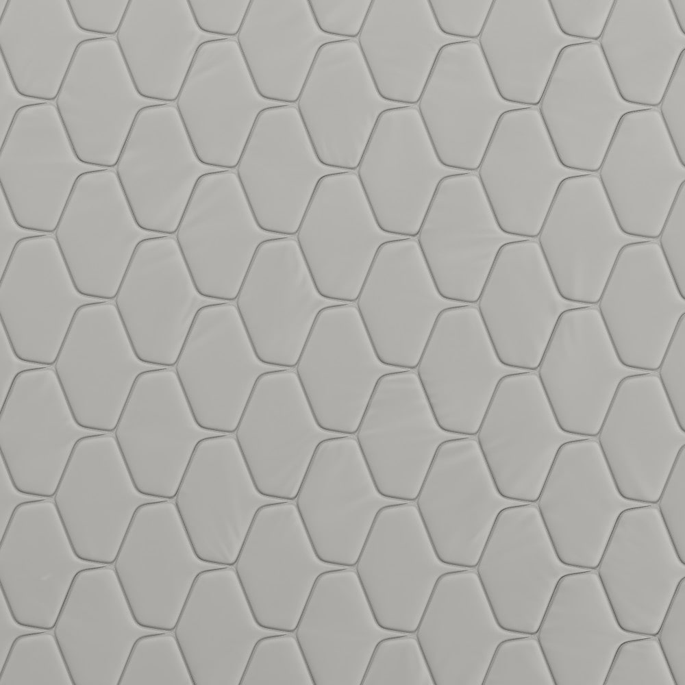 Matelas hybride à ressorts ensachés à revêtement semi-ferme