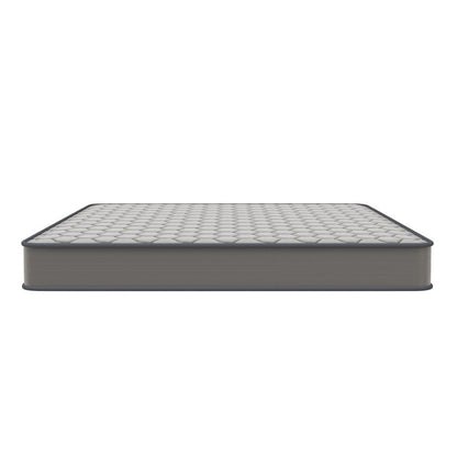 Matelas hybride à ressorts ensachés à revêtement semi-ferme