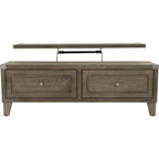 Table basse Chazney - Brun rustique