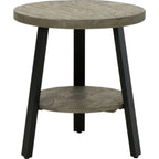Table d'appoint Brennegan - Gris/Noir
