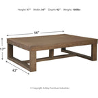 Table basse Cariton - Gris
