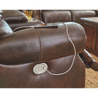 Fauteuil inclinable électrique Buncrana - Chocolat