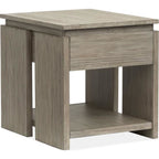 Table d'appoint Conrad - Gris Stone Harbour