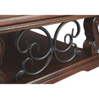 Table basse Alymere - Brun rustique