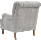Fauteuil d'appoint Dinara - Gris tourterelle