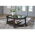 Table basse Celamar - Marron foncé