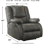 Fauteuil inclinable mural Bladewood
