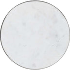 Table basse Circularity - Blanc et bronze
