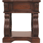 Table d'appoint Alymere - Brun rustique