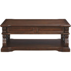Table basse Alymere - Brun rustique