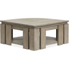 Table basse Conrad - Gris Stone Harbour